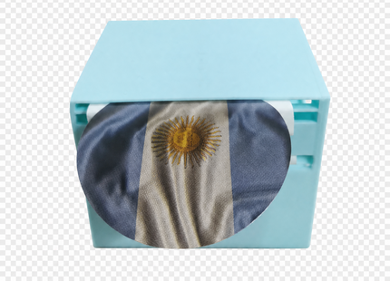 Etiquetas banderas Chile Argentina  Venezuela
