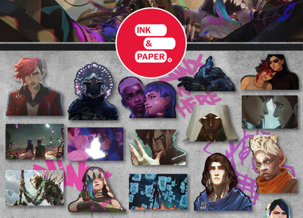 Pack de 20 stickers N24 (7603398574289)