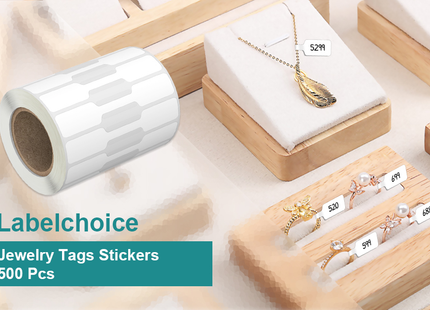 Etiquetas Autoadhesivas para Joyas | 55 x 13 mm
