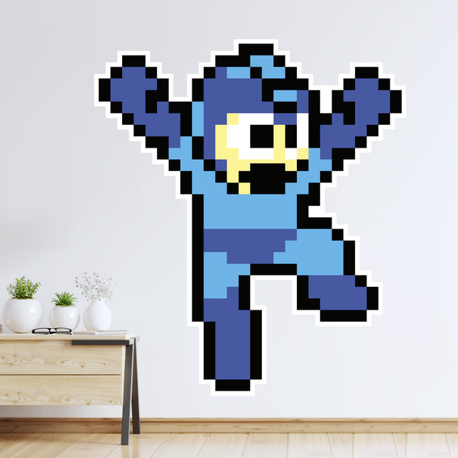 Sticker XL de MEGAMAN (7602941100241)