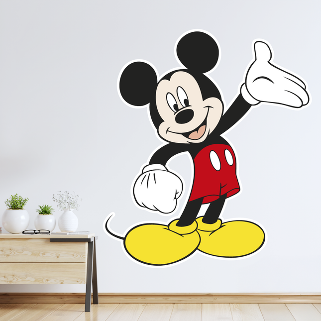 Sticker XL de Mickey Mouse 1 (7602941329617)
