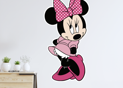Sticker XL de Minnie Mouse (7602941296849)