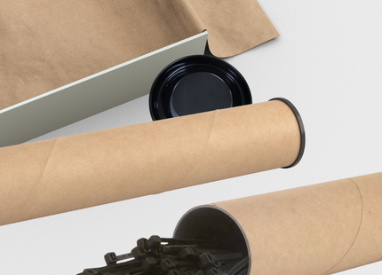 Tubos Porta Planos y Documentos pack 2 unidades | 76 mm x 100 cm