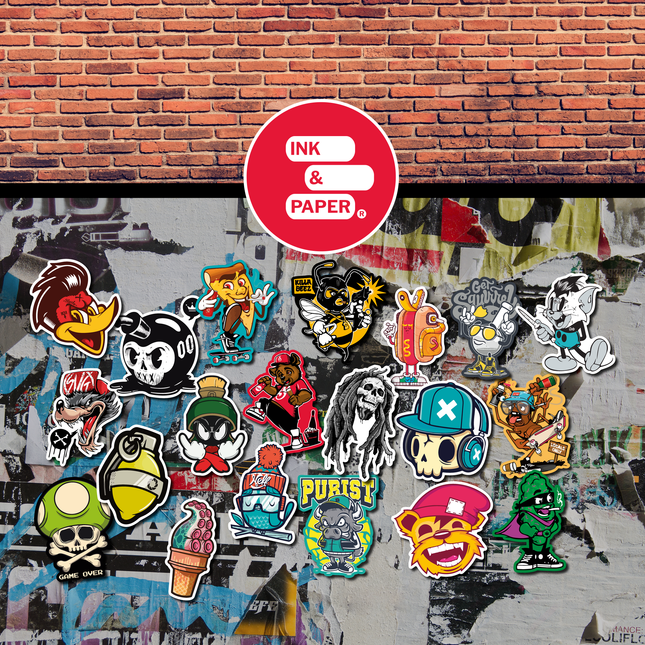 Pack de Stickers N47 (7603400868049)