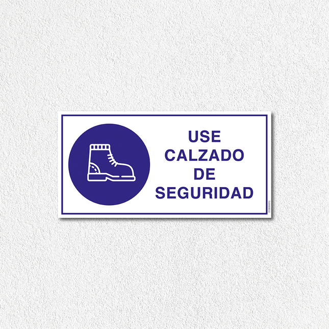 Mandatoria - Use calzado de seguridad (7600860233937)
