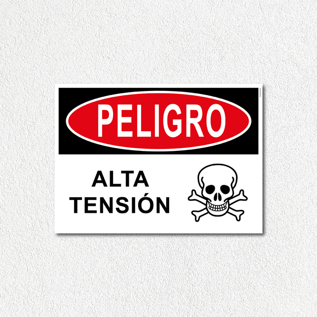 Peligro - Alta tensión (7600858923217)