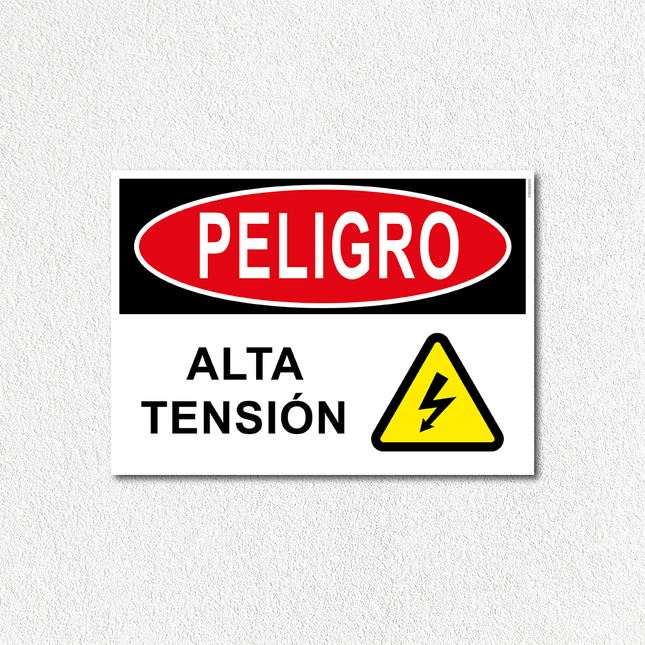 Peligro - Alta tensión (7600858923217)
