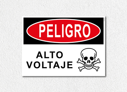 Peligro - Alto voltaje (7600859021521)