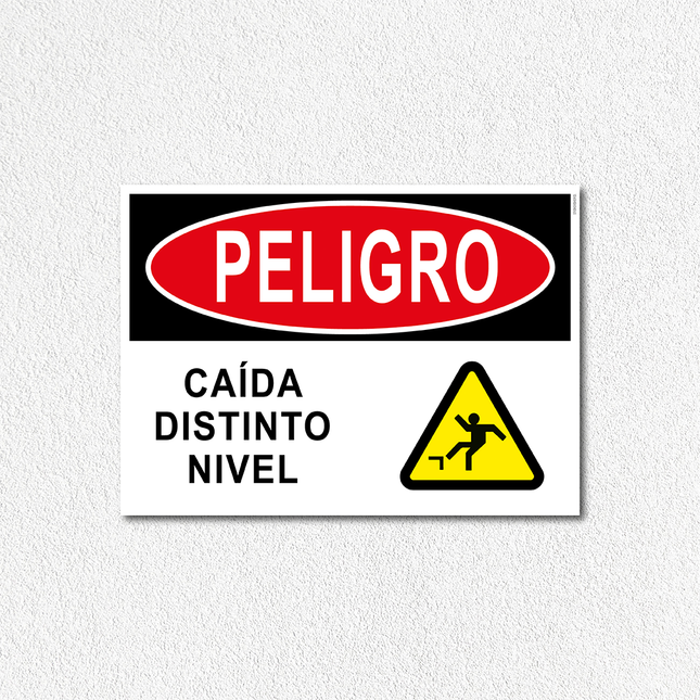 Peligro - Caída distinto nivel (7600858759377)