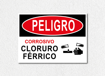 Peligro - Corrosivo cloruro férrico (7600858628305)