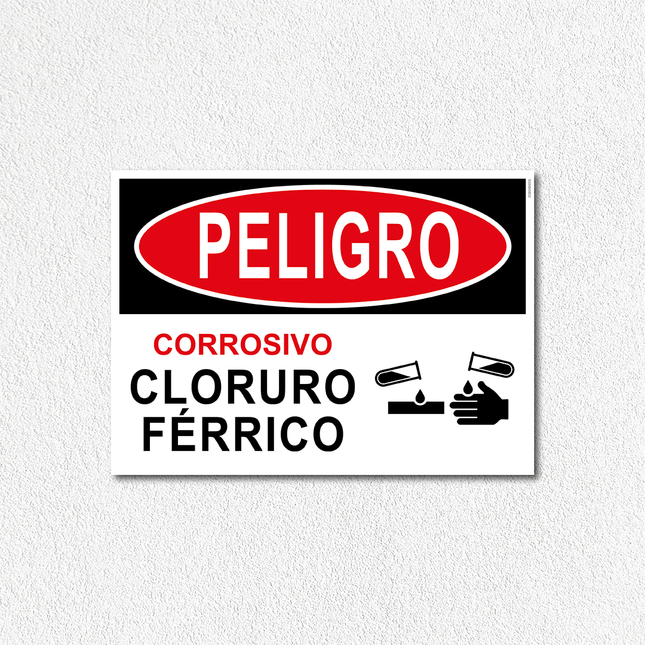 Peligro - Corrosivo cloruro férrico (7600858628305)