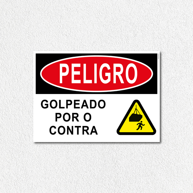 Peligro - Golpeado por o contra (7600858464465)