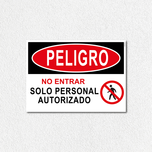 Peligro - No entrar (7600858267857)