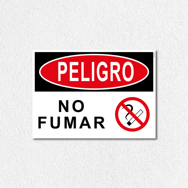 Peligro - No fumar (7600858235089)