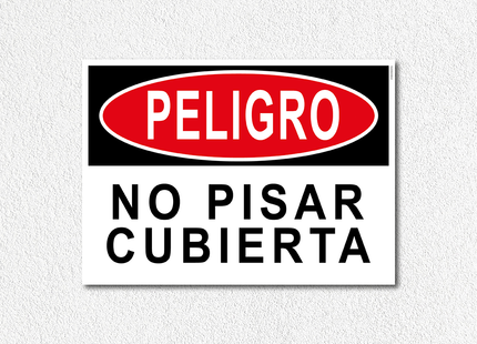 Peligro - No pisar (7600858202321)