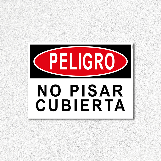 Peligro - No pisar (7600858202321)
