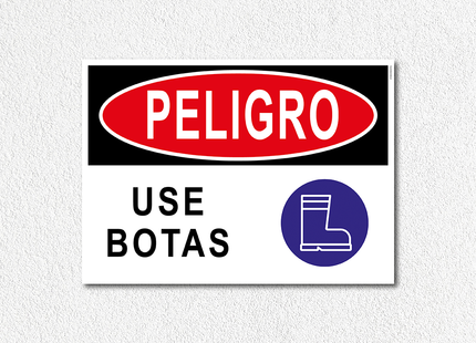 Peligro - Use botas (7600857743569)