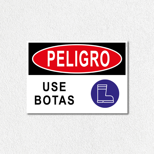 Peligro - Use botas (7600857743569)
