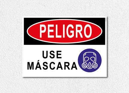 Peligro - Use máscara (7600857546961)