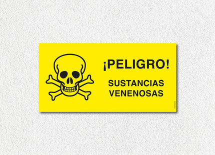 Precaución - Sustancias venenosas (7600860430545)