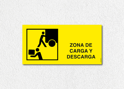 Precaución - Zona de carga y descarga (7600860397777)