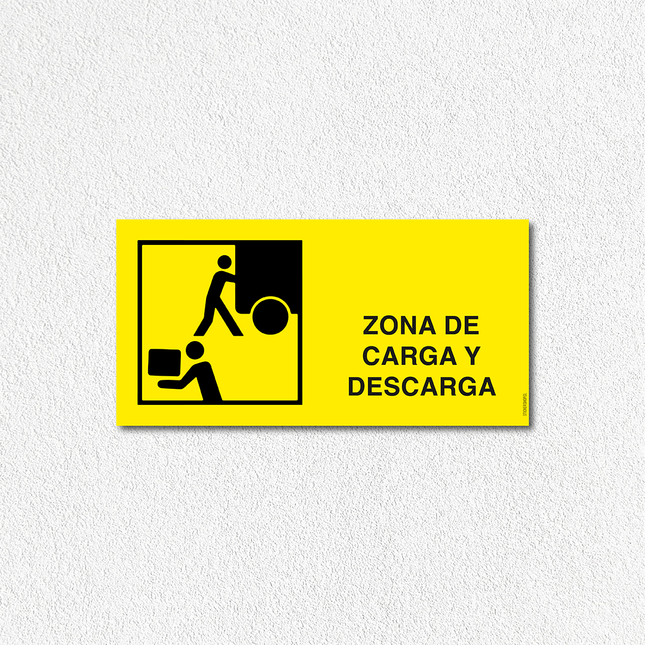 Precaución - Zona de carga y descarga (7600860397777)