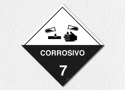 Sustancias peligrosas - Corrosivo (7600857317585)