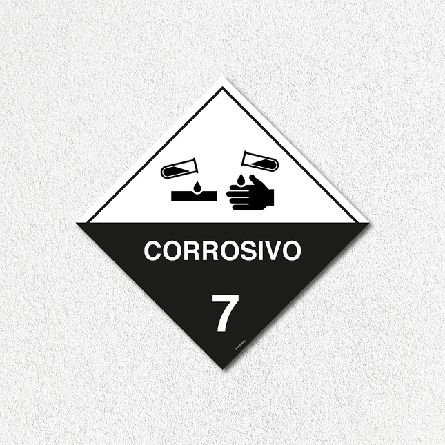 Sustancias peligrosas - Corrosivo (7600857317585)