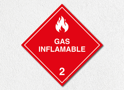 Sustancias peligrosas - Gas inflamable rojo (7600856989905)