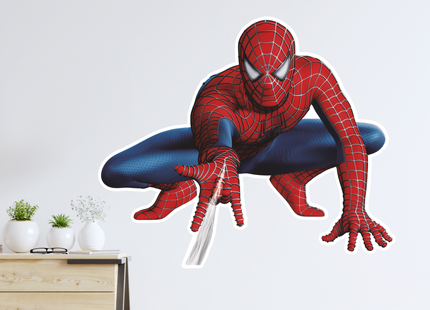 Sticker XL de Spiderman (7602940543185)