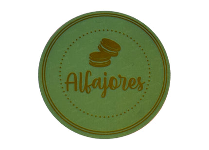Etiquetas adhesivas para alfajores artesanales (7626771726545)