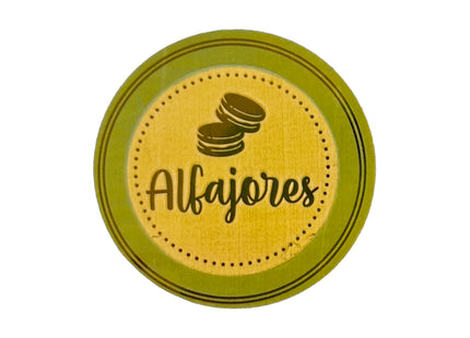 Etiquetas adhesivas para alfajores artesanales (7626771726545)