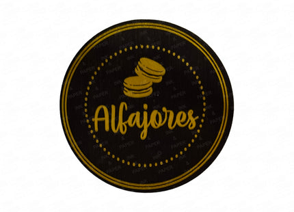 Etiquetas adhesivas para alfajores artesanales (7626771726545)